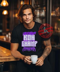 Official Athena forever roh champ T shirt