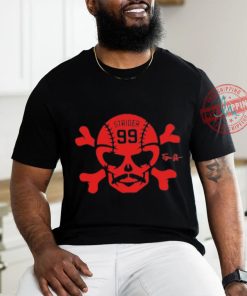 Official Atlanta Braves Max Fried Spencer Strider 99 skull signature shirt
