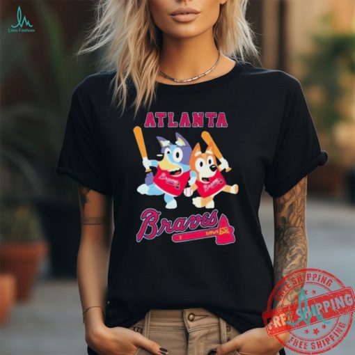 Official Atlanta Falcons Bluey And Bingo Shirt