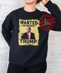 Official Awesome Trump 2024 wanted for president essential 2024 T shirt