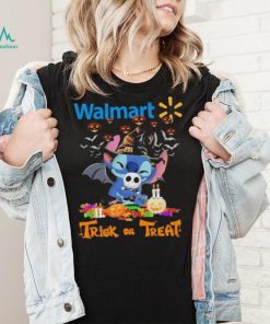 Official Baby Stitch Hug Baby Jack Skellington Walmart Trick Or Treat Halloween 2024 shirt