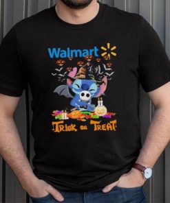 Official Baby Stitch Hug Baby Jack Skellington Walmart Trick Or Treat Halloween 2024 shirt