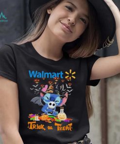 Official Baby Stitch Hug Baby Jack Skellington Walmart Trick Or Treat Halloween 2024 shirt