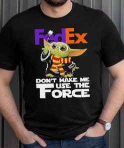 Official Baby Yoda FedEx don’t make me use the Force shirt