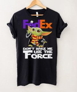 Official Baby Yoda FedEx don’t make me use the Force shirt