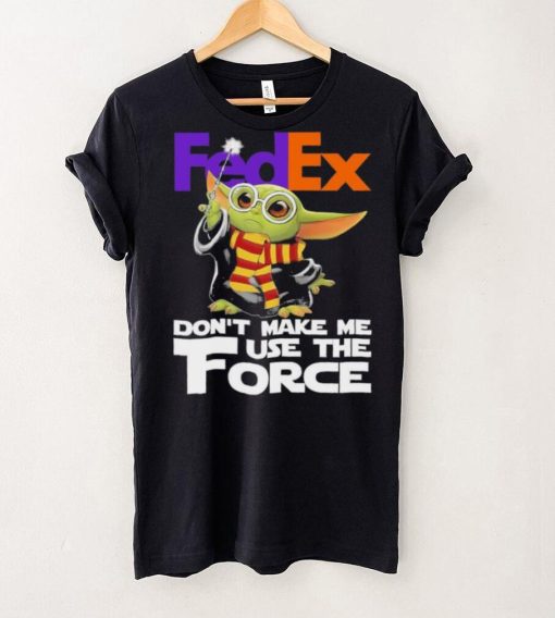 Official Baby Yoda FedEx don’t make me use the Force shirt