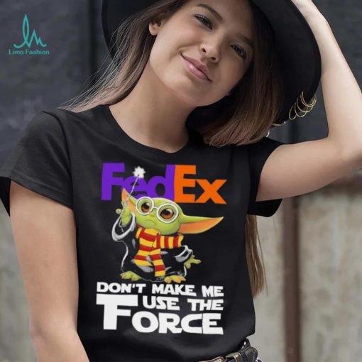 Official Baby Yoda FedEx don’t make me use the Force shirt