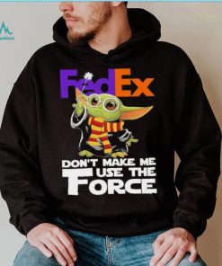 Official Baby Yoda FedEx don’t make me use the Force shirt