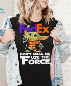 Official Baby Yoda FedEx don’t make me use the Force shirt