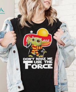 Official Baby Yoda FritoLay don’t make me use the Force shirt