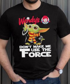 Official Baby Yoda Wendy’s don’t make me use the Force shirt