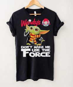 Official Baby Yoda Wendy’s don’t make me use the Force shirt