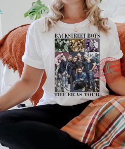 Official Backstreet Boys The Eras Tour photos t shirt