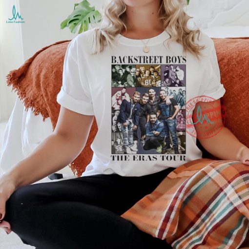 Official Backstreet Boys The Eras Tour photos t shirt