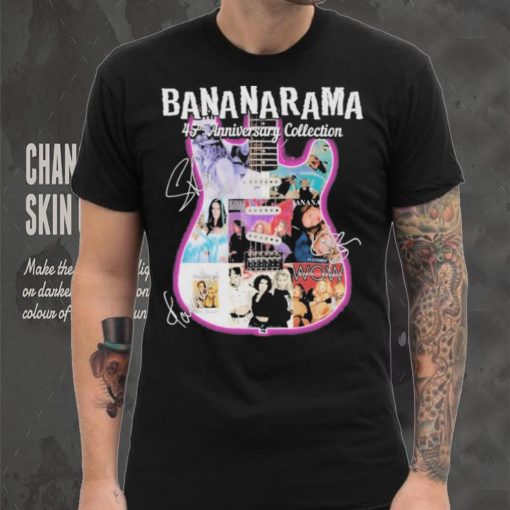 Official Bananarama 45th Anniversary Collection Signatures shirt