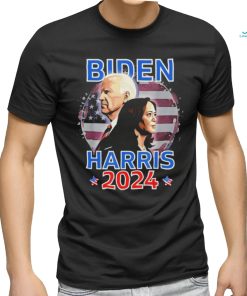 Official Biden And Harris For 2024 Democratics Election Biden Out Harris In Became American President T shirt
