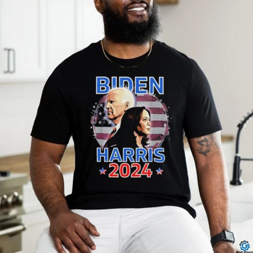 Official Biden And Harris For 2024 Democratics Election Biden Out Harris In Became American President T shirt