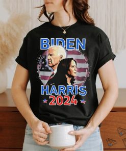 Official Biden And Harris For 2024 Democratics Election Biden Out Harris In Became American President T shirt