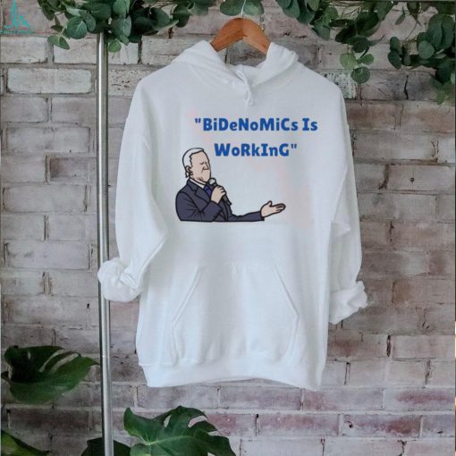 Official Biden BiDeNoMiCs Is WoRkInG T Shirt