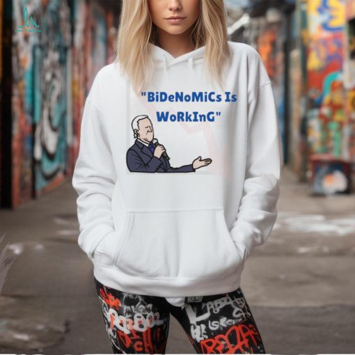 Official Biden BiDeNoMiCs Is WoRkInG T Shirt