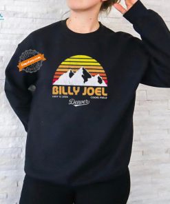 Official Billy Joel 7 12 2024 Coors Field Denver CO Shirt