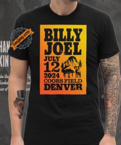 Official Billy Joel 7 12 24 Denver Event Poster Shirt