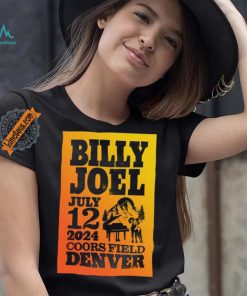Official Billy Joel 7 12 24 Denver Event Poster Shirt