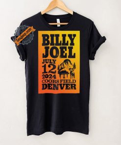 Official Billy Joel 7 12 24 Denver Event Poster Shirt