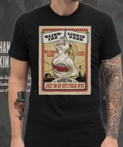 Official Blink 182 Linkin Park Wu Tang Clan Machine Gun Kelly Welcome To Blinkin Park 2017 July 28 At Citi Field Nyc shirt