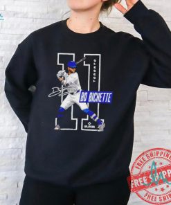 Official Bo Bichette Toronto Blue Jays Baseball Players T Shirt