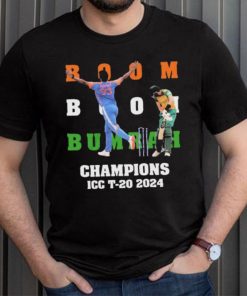 Official Boom Boom Bumrah Champions ICC T 20 2024 shirt