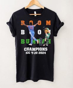Official Boom Boom Bumrah Champions ICC T 20 2024 shirt
