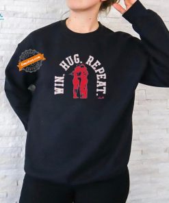 Official Boston baseball win hug repeat T shirt