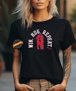 Official Boston baseball win hug repeat T shirt