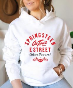Official Bruce Springsteen And The E Street Band Denmark 2024 Limited Edition Tour T Shirt