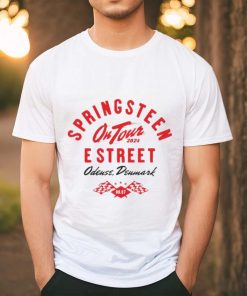 Official Bruce Springsteen And The E Street Band Denmark 2024 Limited Edition Tour T Shirt
