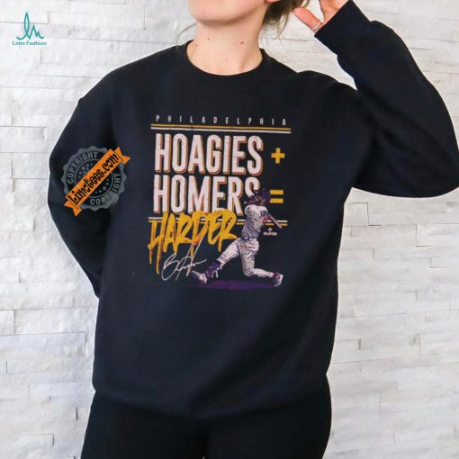 Official Bryce Harper Philadelphia Phillies Hoagies Homers Signature Shirt