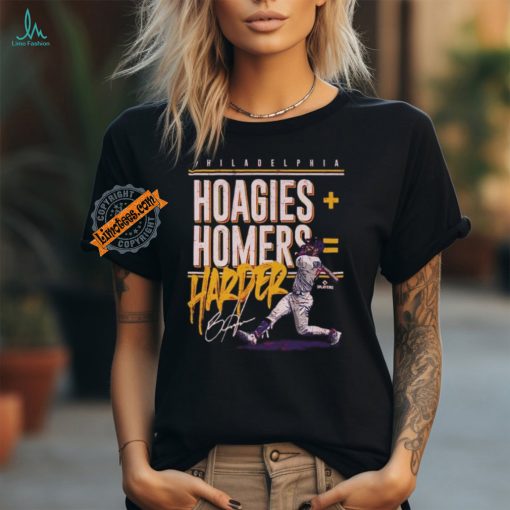 Official Bryce Harper Philadelphia Phillies Hoagies Homers Signature Shirt