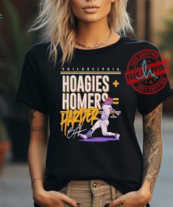 Official Bryce harper philadelphia hoagies homers T shirt