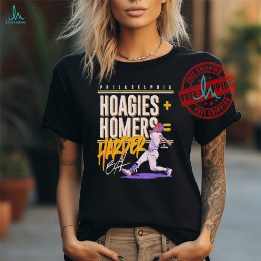 Official Bryce harper philadelphia hoagies homers T shirt