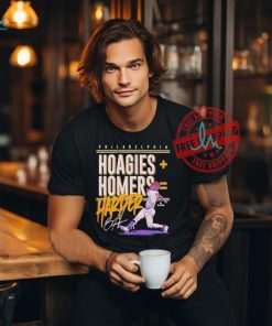 Official Bryce harper philadelphia hoagies homers T shirt
