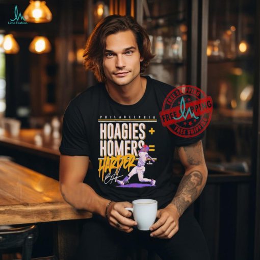 Official Bryce harper philadelphia hoagies homers T shirt