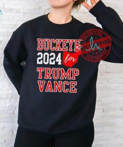 Official Buckeye for Trump vance 2024 jd vance Ohio VP T shirt