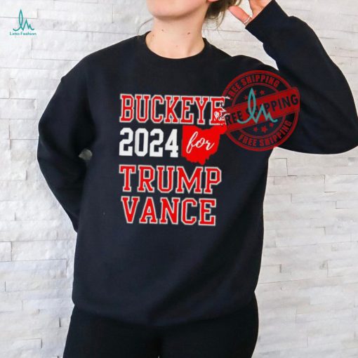 Official Buckeye for Trump vance 2024 jd vance Ohio VP T shirt