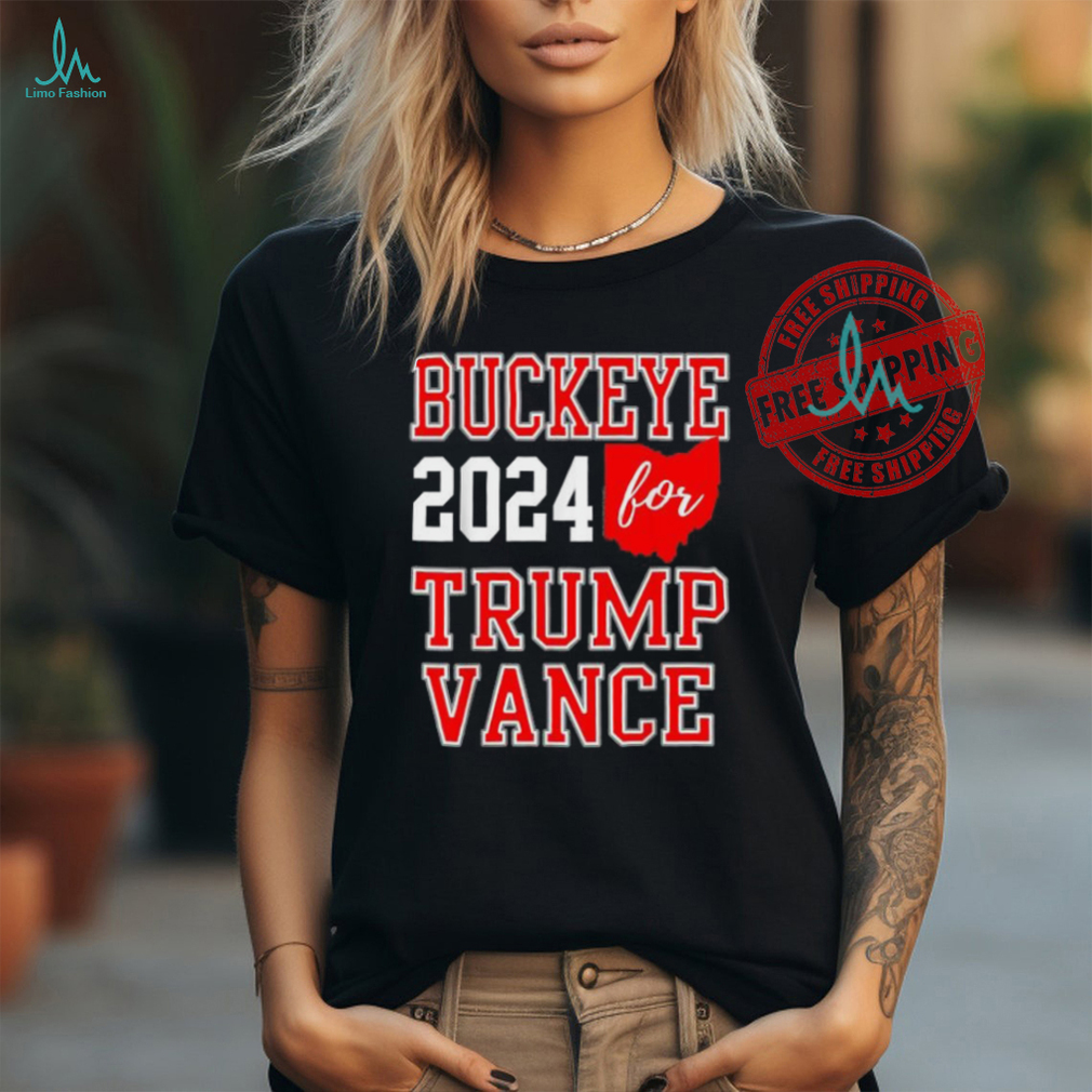 Official Buckeye for Trump vance 2024 jd vance Ohio VP T shirt Official Buckeye for Trump vance 2024 jd vance Ohio VP T shirt