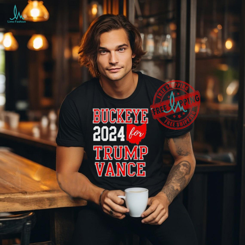 Official Buckeye for Trump vance 2024 jd vance Ohio VP T shirt Official Buckeye for Trump vance 2024 jd vance Ohio VP T shirt