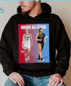 Official Caitlin Clark and Angel Reese Rookie All Stars shirt