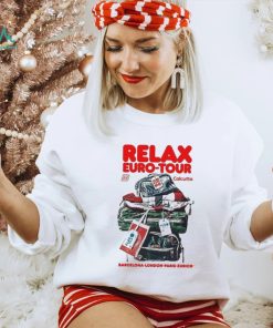 Official Calcutta Relax Euro Tour 2024 Shirt