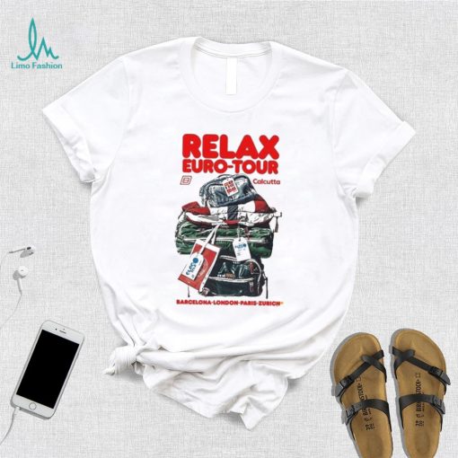 Official Calcutta Relax Euro Tour 2024 Shirt