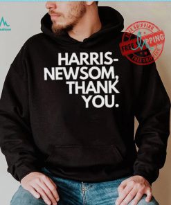 Official Callmeshivy Harris Newsom Thank You Shirt